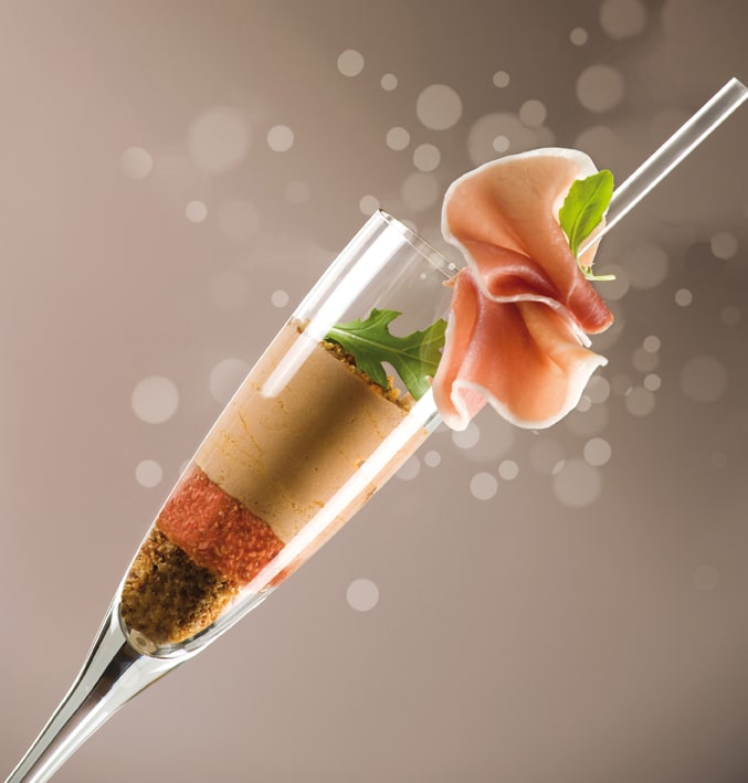amuse-bouche festif pour le Nouvel An