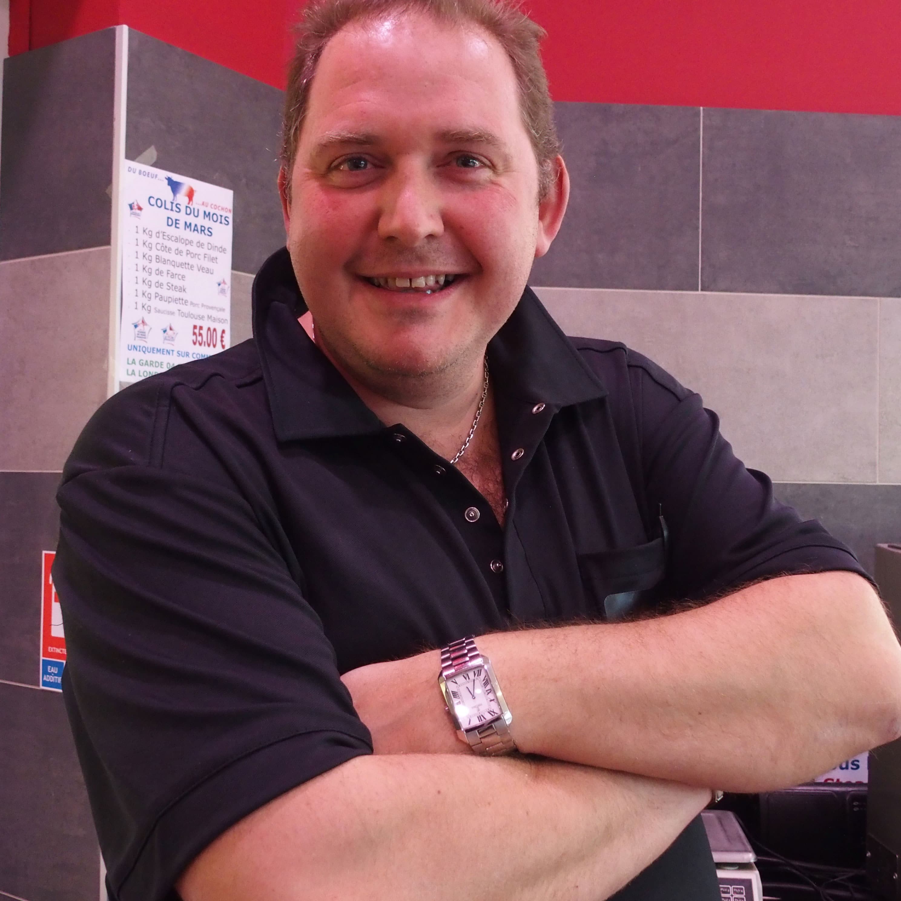 Le boucher Benoît Hochard Compagnon à La Garde (83) Compagnons du Goût
