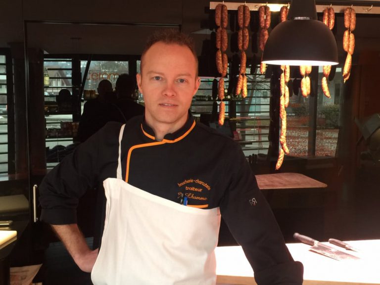 Double anniversaire pour le boucher Jérôme Lhomme à La Balme de