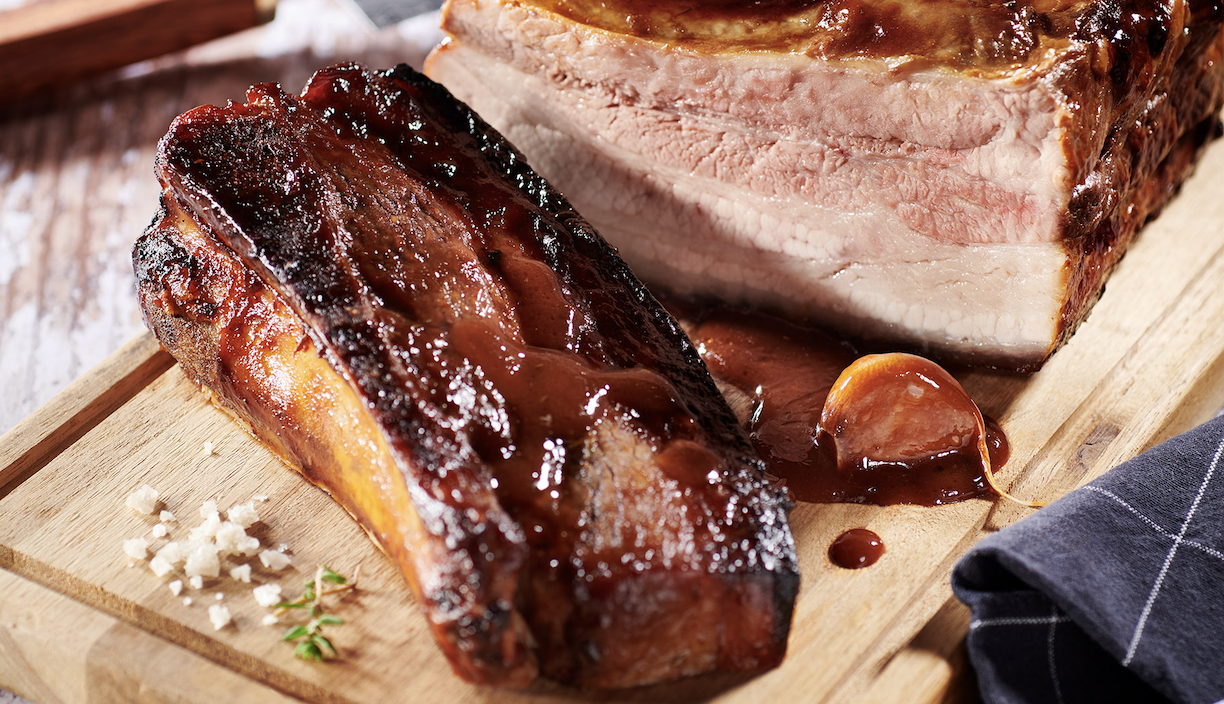 meilleurs travers de porc au barbecue