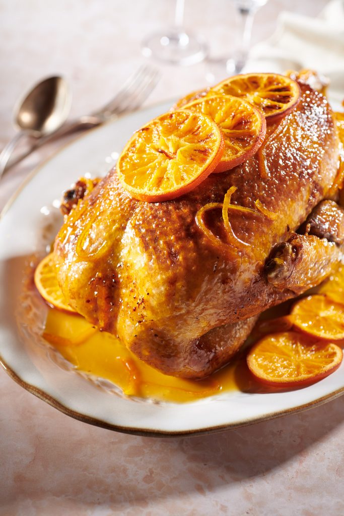 traditionnel canard à l'orange