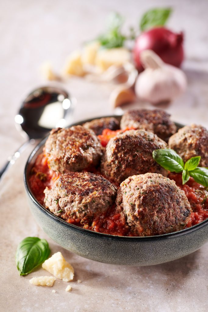 Boulettes à la tomate