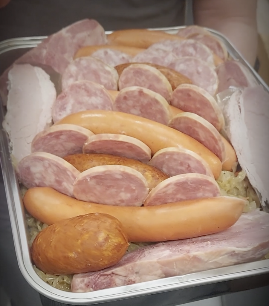 réchauffer la choucroute