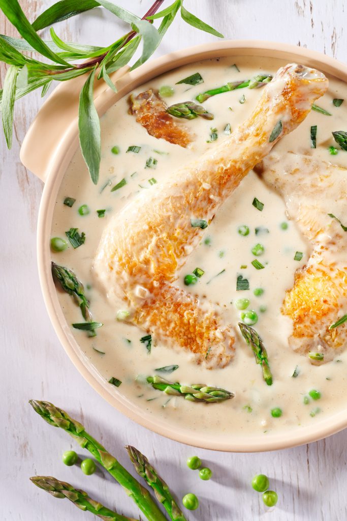 Poulet à l'estragon