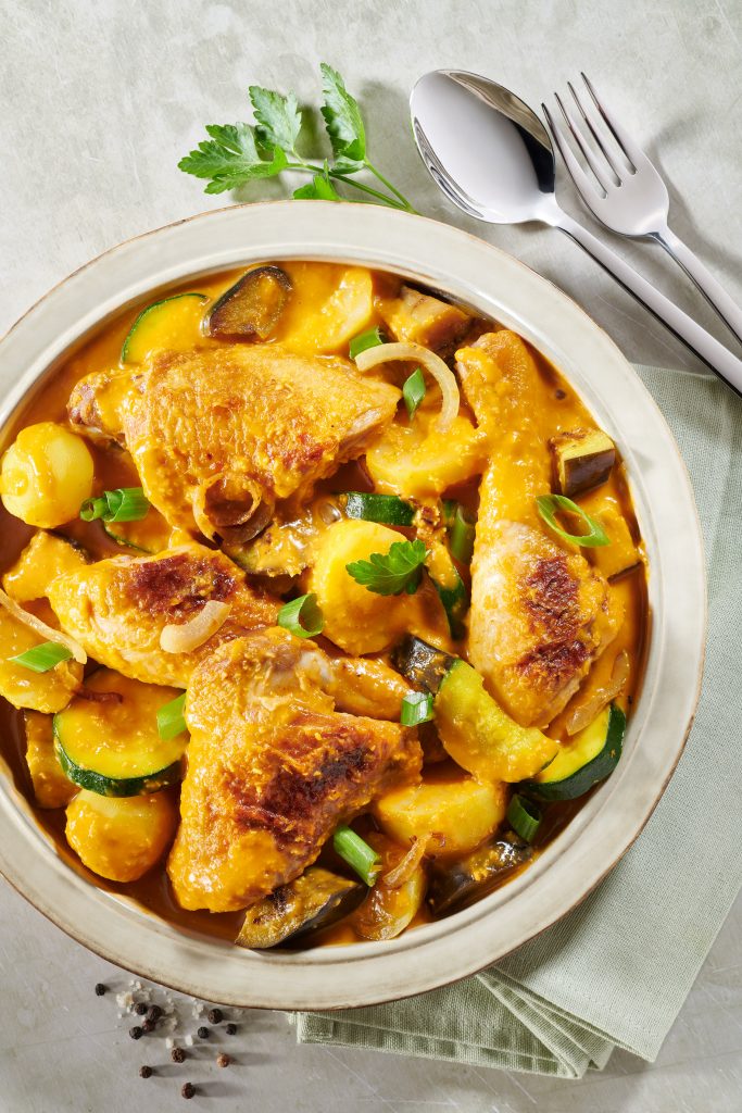 Véritable colombo de poulet