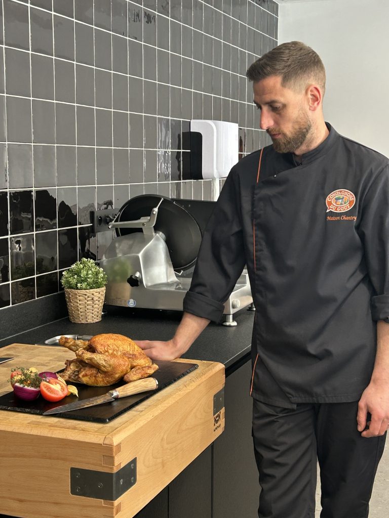 cuisson du poulet rôti au four